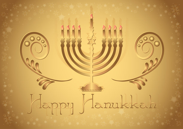 光明节明信片图片下载