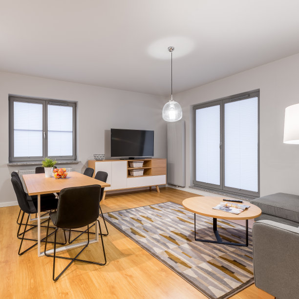 白色阁楼公寓素材图片