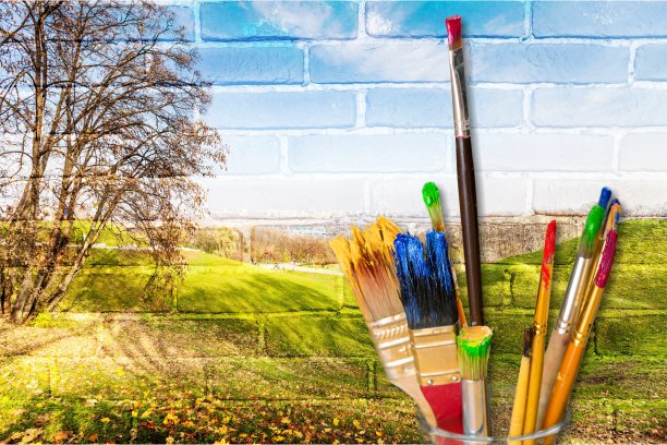 油漆。图片下载