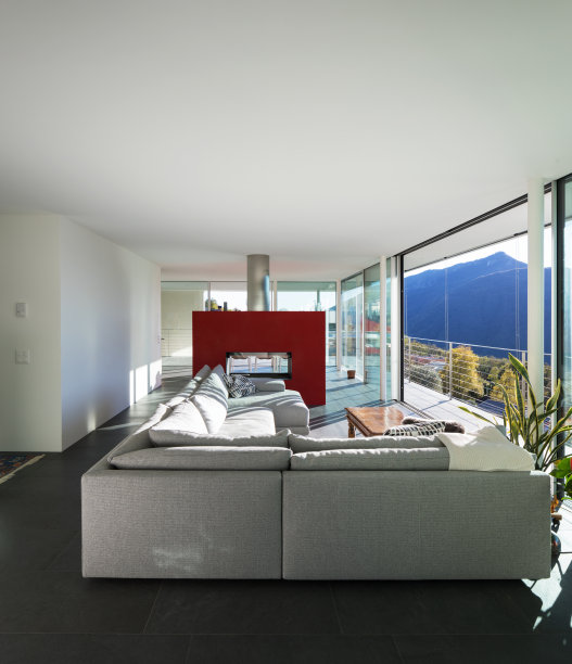 可以看到山景的客厅图片下载