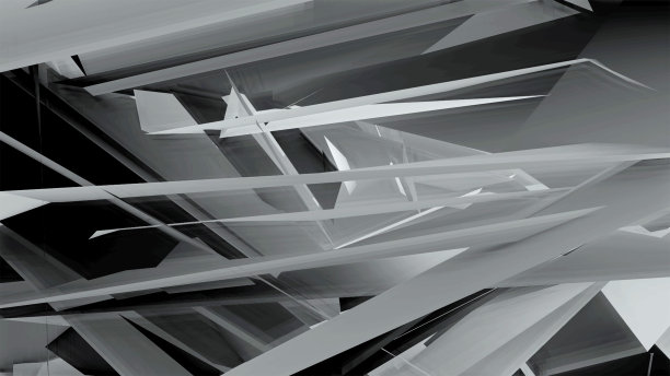 几何图案与黑白线和形状三角形图片下载