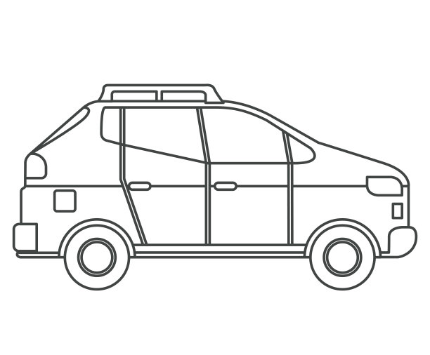 隔离式汽车运输设计图片下载