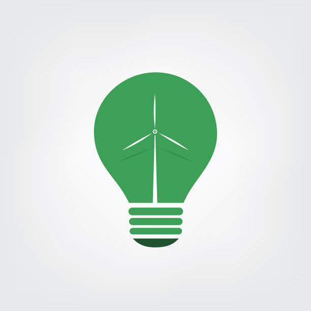 风力涡轮机-灯泡概念设计图片下载