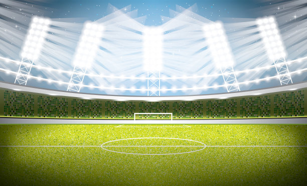 足球场。足球领域。图片下载