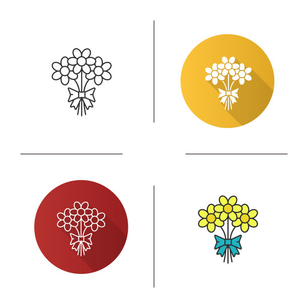 一束花图标图片下载