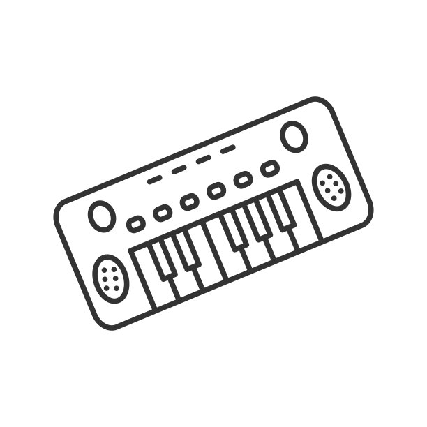 玩具钢琴图标图片下载