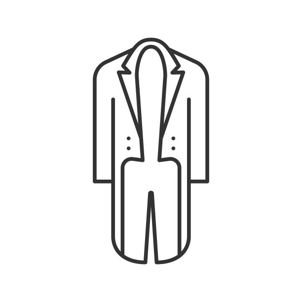 燕尾服图标图片下载