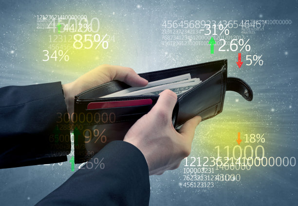 商人从钱包里拿出美元图片下载