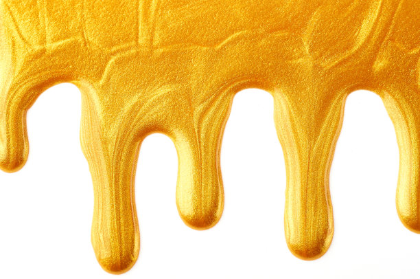 飞溅金色指甲油图片下载