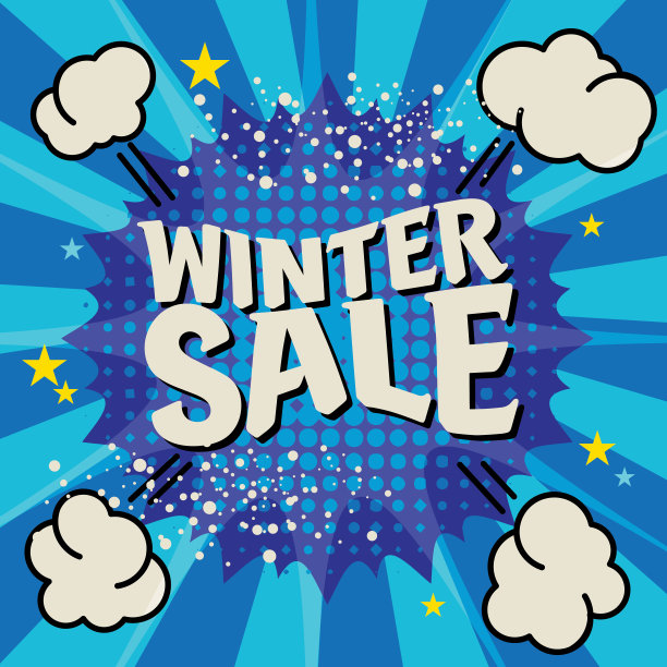 冬季销售海报图片下载