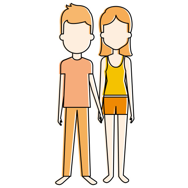 情侣化身角色图片下载