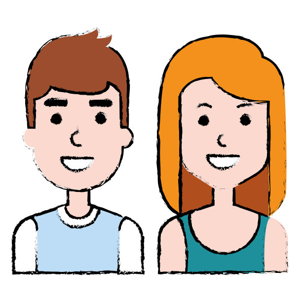 情侣化身角色图片下载