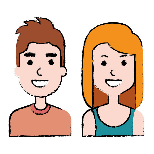 情侣化身角色图片下载