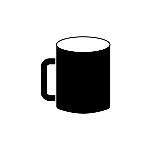 模型的企业陶瓷杯模板品牌标识和公司空白设计图片下载