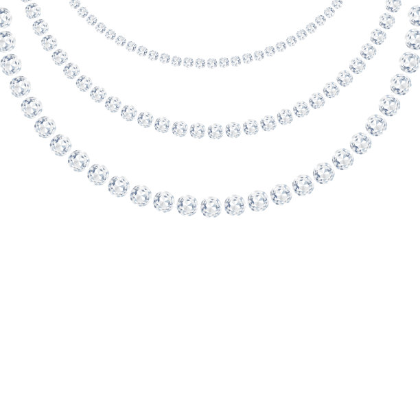 钻石闪闪发光的珠子。图片下载