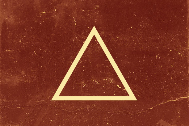 深色背景上的三角形图片下载