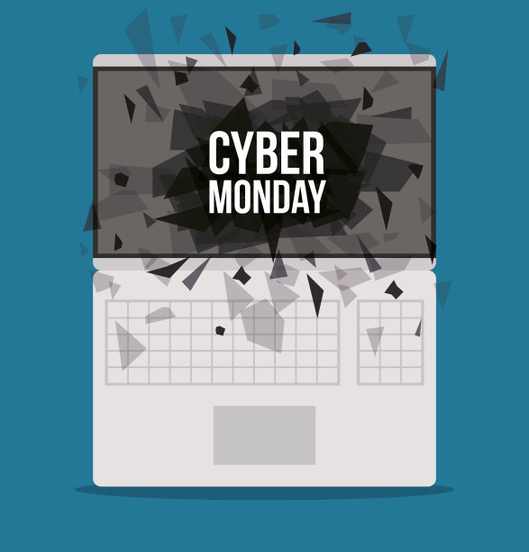 网络星期一和电子商务设计图片下载