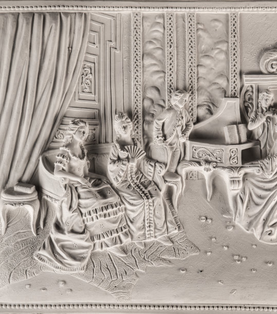 白色石膏基底经典图片下载