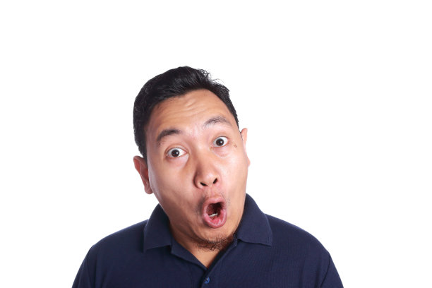 亚洲人吃惊地张着嘴图片下载