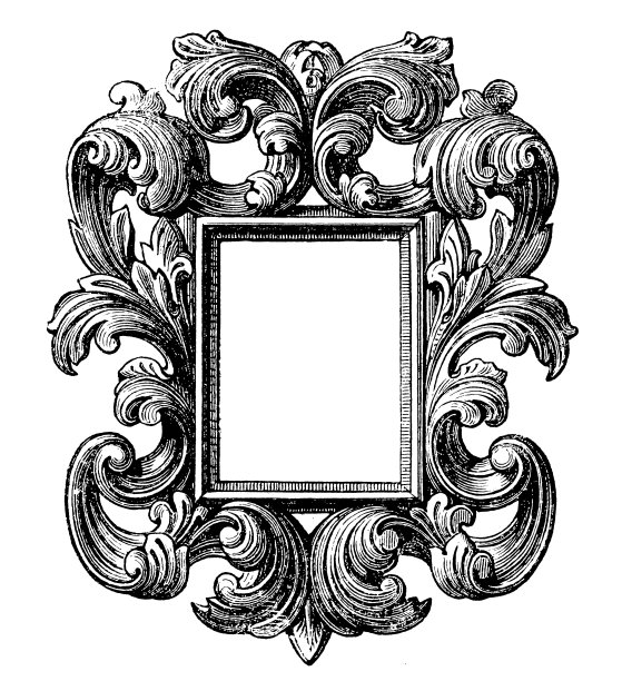 维多利亚时代的相框图片下载