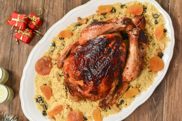 圣诞烤火鸡图片下载