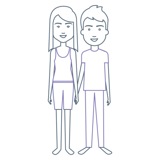 情侣化身角色图片下载