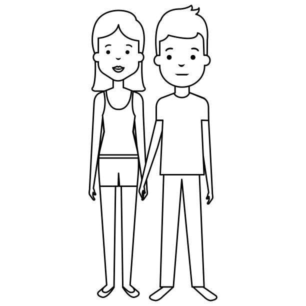 情侣化身角色图片下载