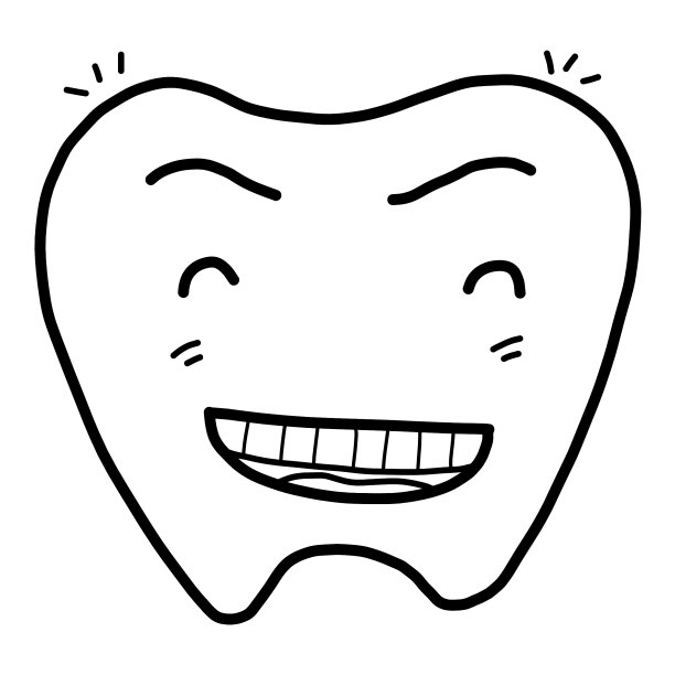 微笑的牙齿图片下载