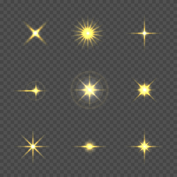 闪耀的星光素材图片