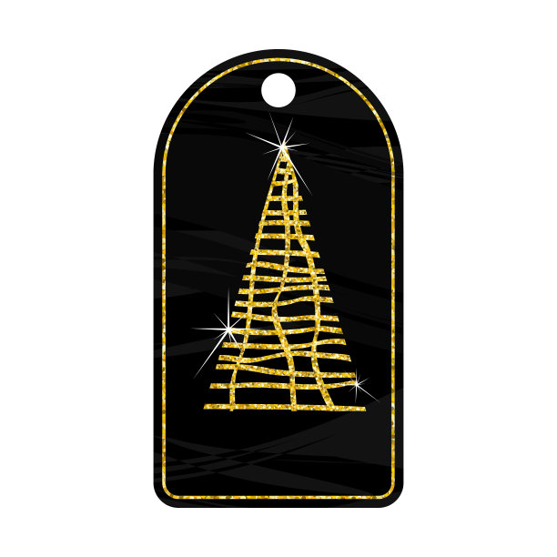 圣诞树在黑板上图片下载