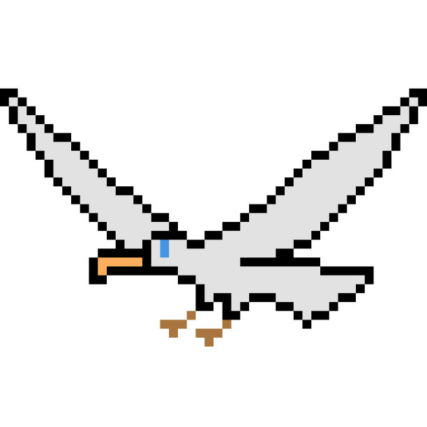 矢量像素艺术卡通图片下载