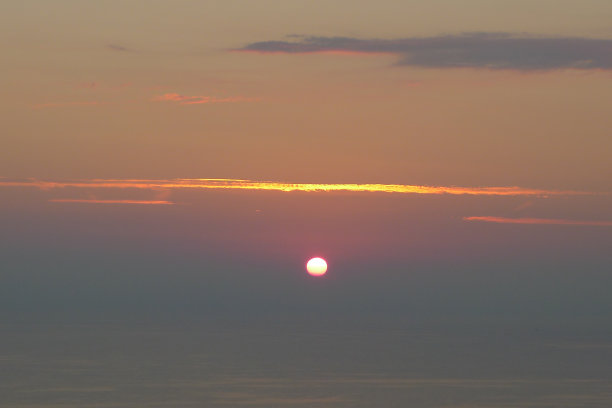 海上日落图片下载