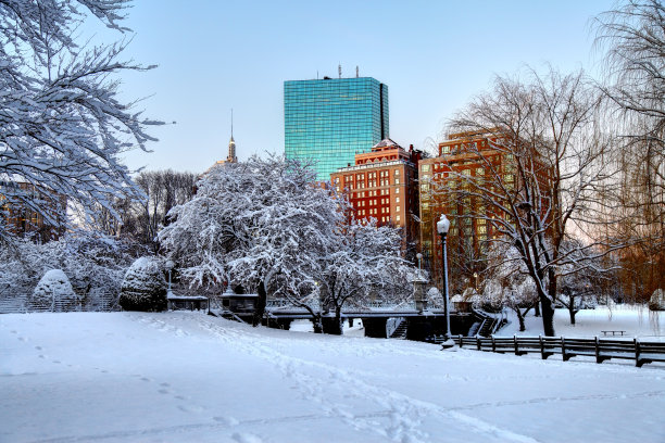 冬天在波士顿图片下载