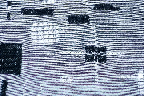 黑色和灰色织物编织织物背景图片下载