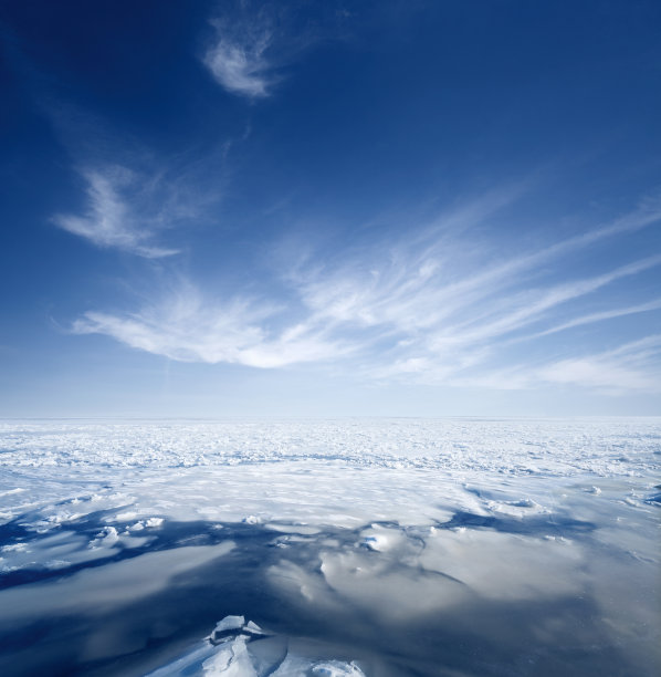 冰冻的海水图片下载