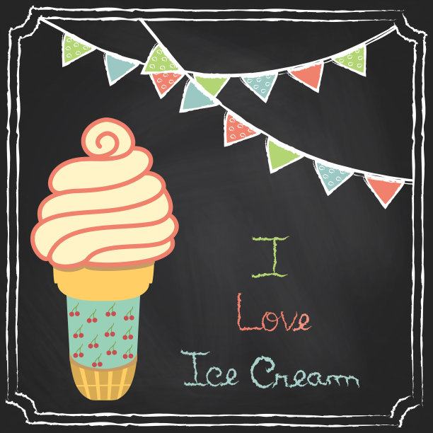 手绘餐厅菜单元素图片下载