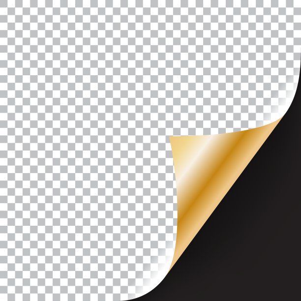 卷页角图片下载