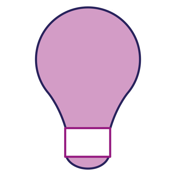 灯泡灯隔离图标图片下载