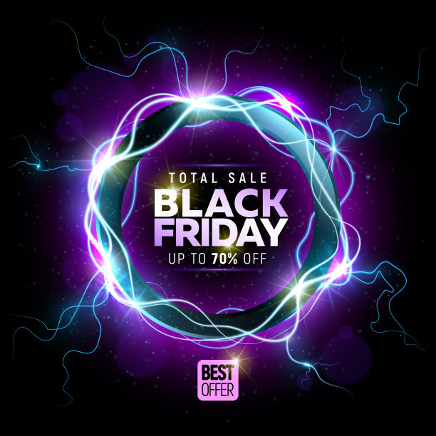 黑色星期五促销标语图片下载