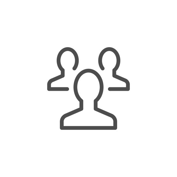 人群线性图标图片下载