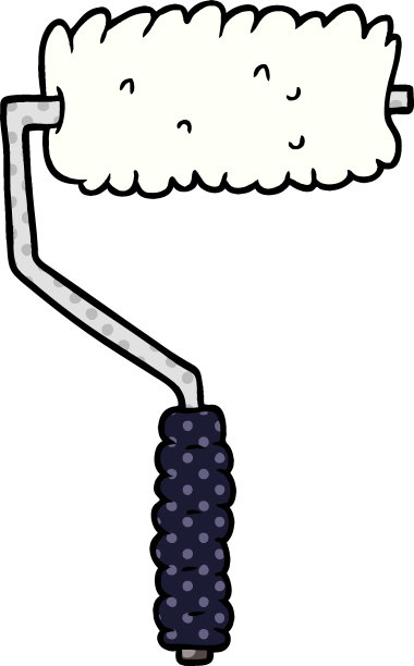 卡通漆辊图片下载