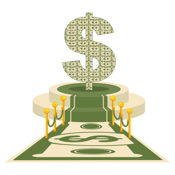 起重机制造钞票图片下载