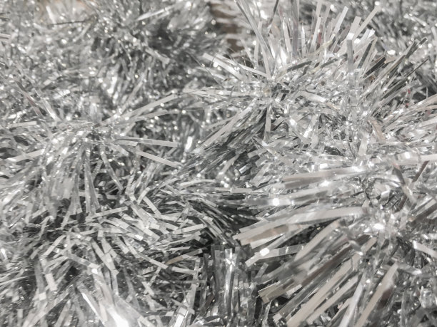 银色花环纹理背景图片下载