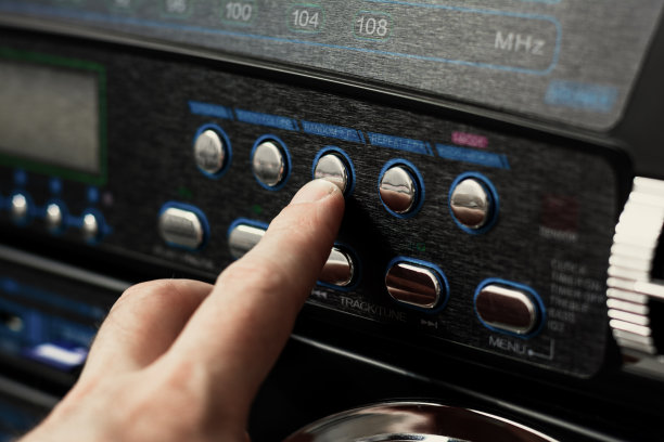 多媒体播放器前LED面板图片下载