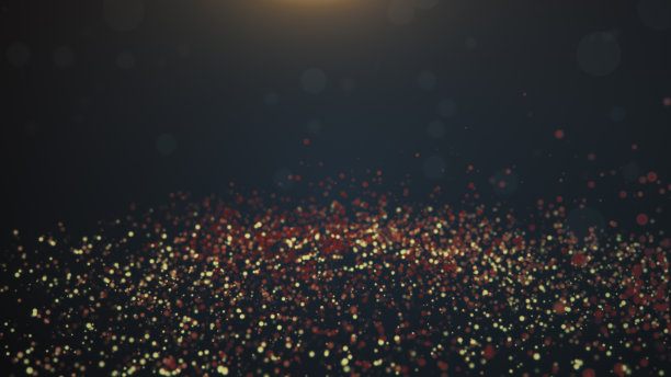 复古的散景灯光背景。抽象的背景图片下载