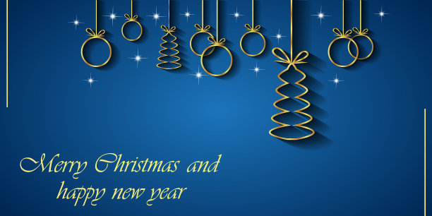 2018圣诞快乐背景。图片下载