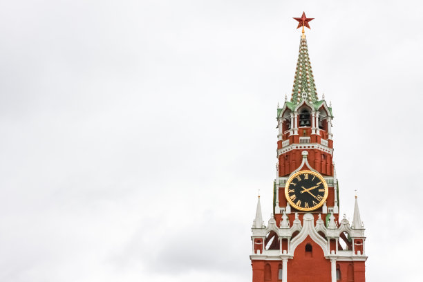 莫斯科克里姆林宫的Spasskaya塔图片下载