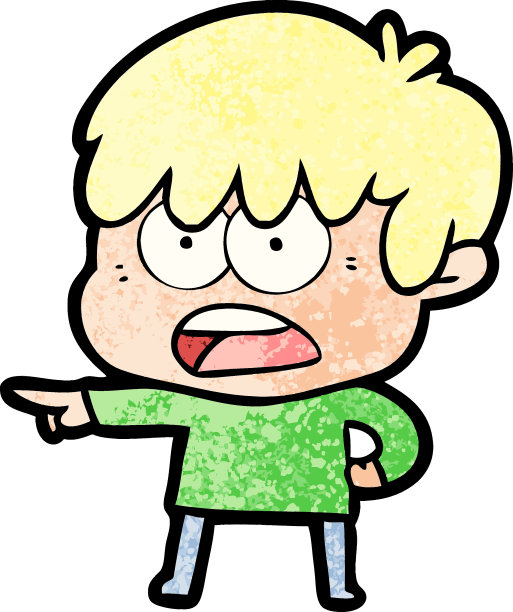 担心卡通男孩图片下载