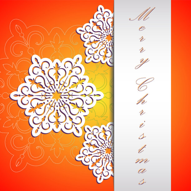 明信片圣诞快乐!新年快乐!图片下载