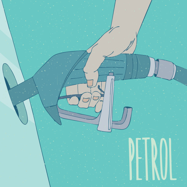 在运输孔中手持泵喷嘴和枪图片下载